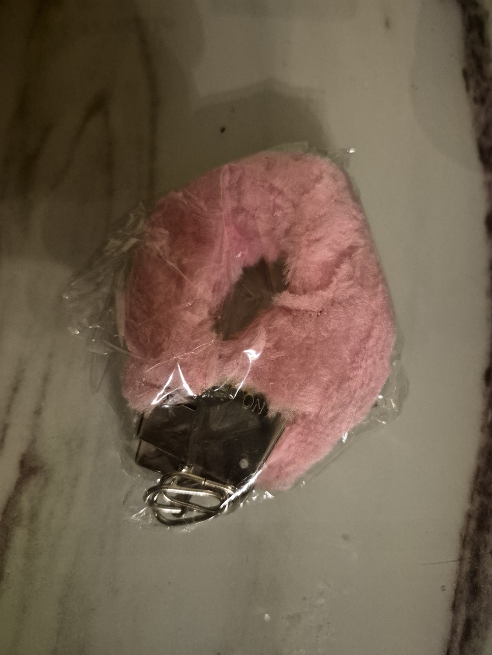 Plush Pink Restraints With Keys